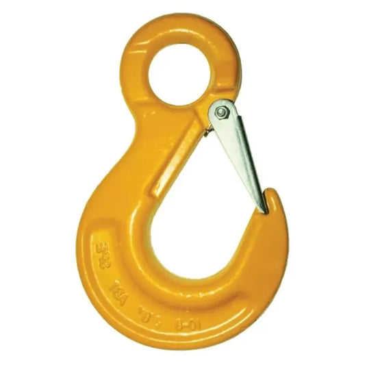 Carlig pentru ridicare cu ochi si siguranta , GRAD 80 , WLL 1,12T - 8T